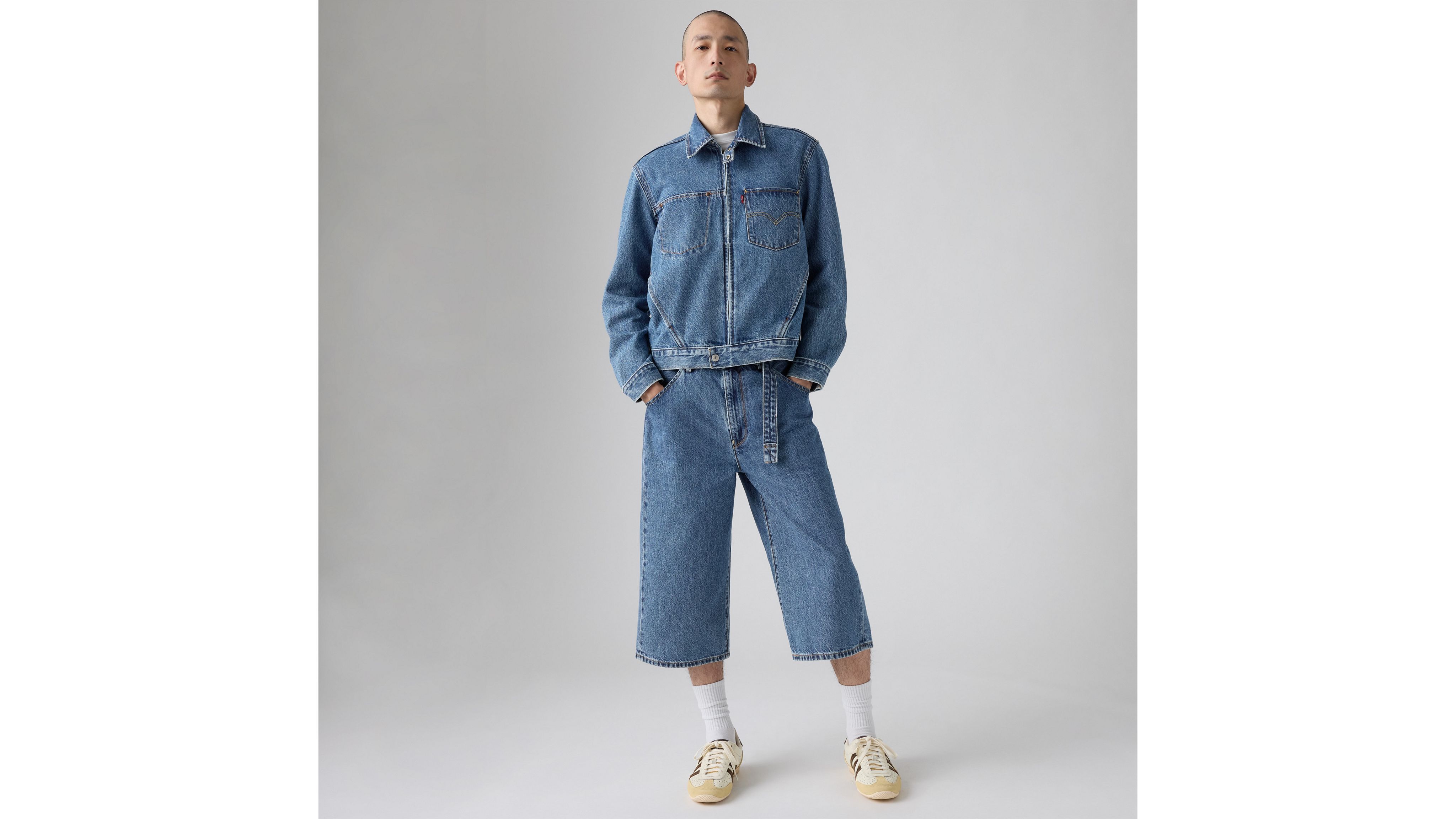

Мужские капри Twisted Baggy Levi's, Lets Do The Twist - Medium Wash