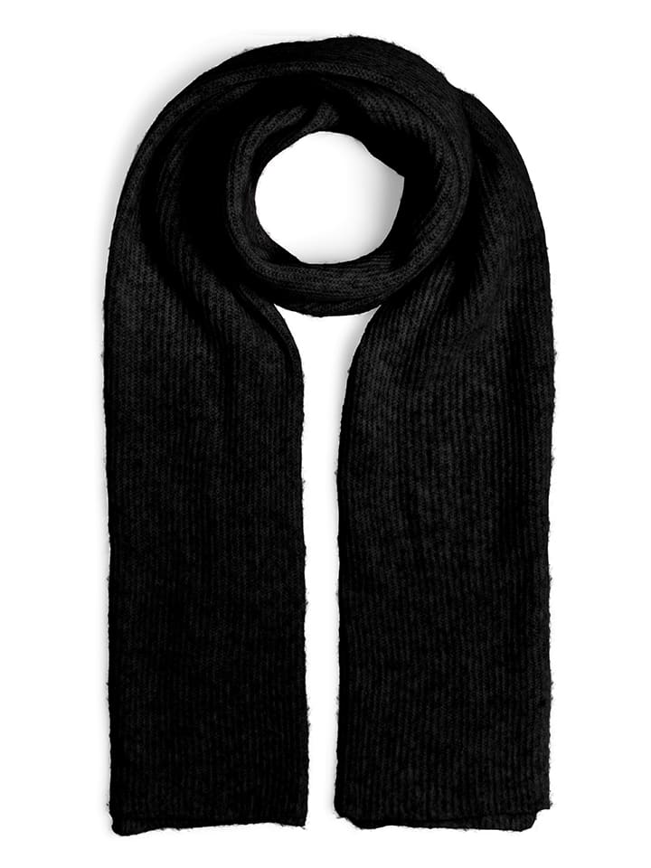 

Pieces Черный шарф