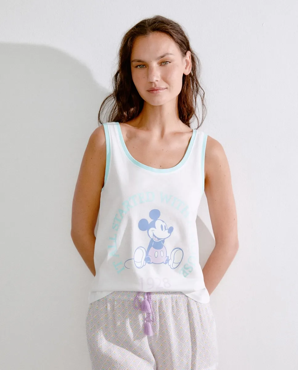 

Верх пижамы женский без рукавов Easy Wear, цвет 120 Crudo