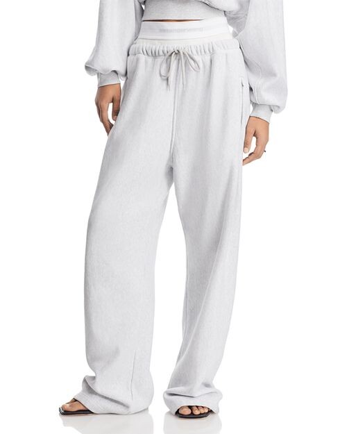

alexadnerwang.t Широкие спортивные штаны alexanderwang.t, цвет Gray
