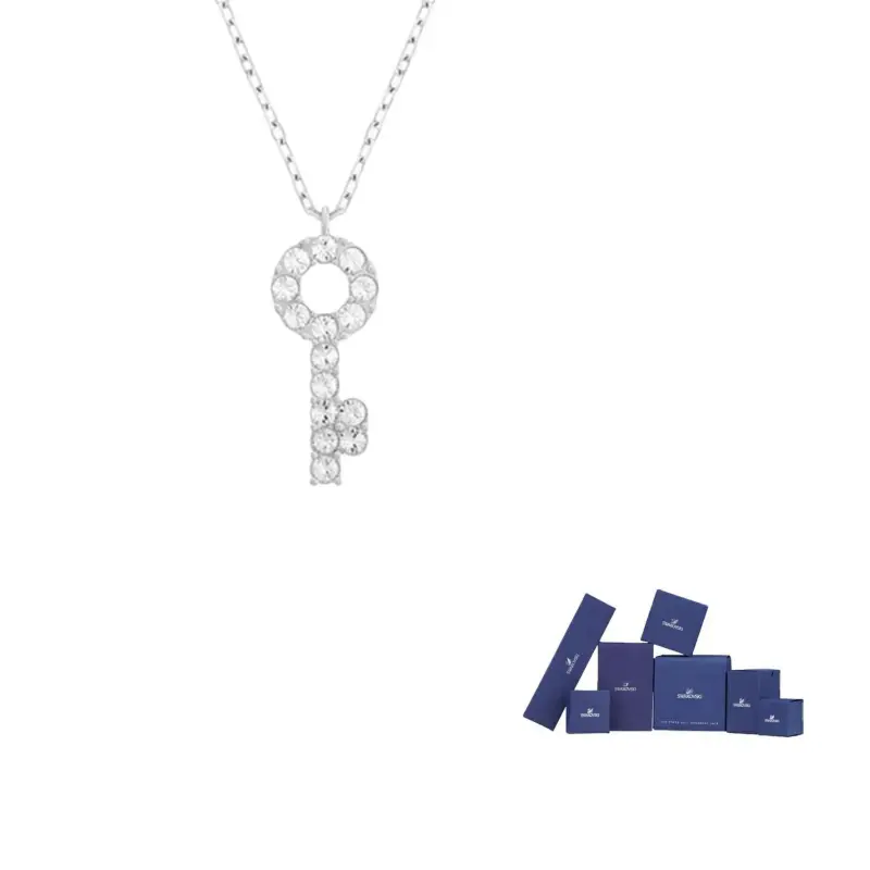 

Swarovski Серебряное колье с искусственными кристаллами Women's Silver