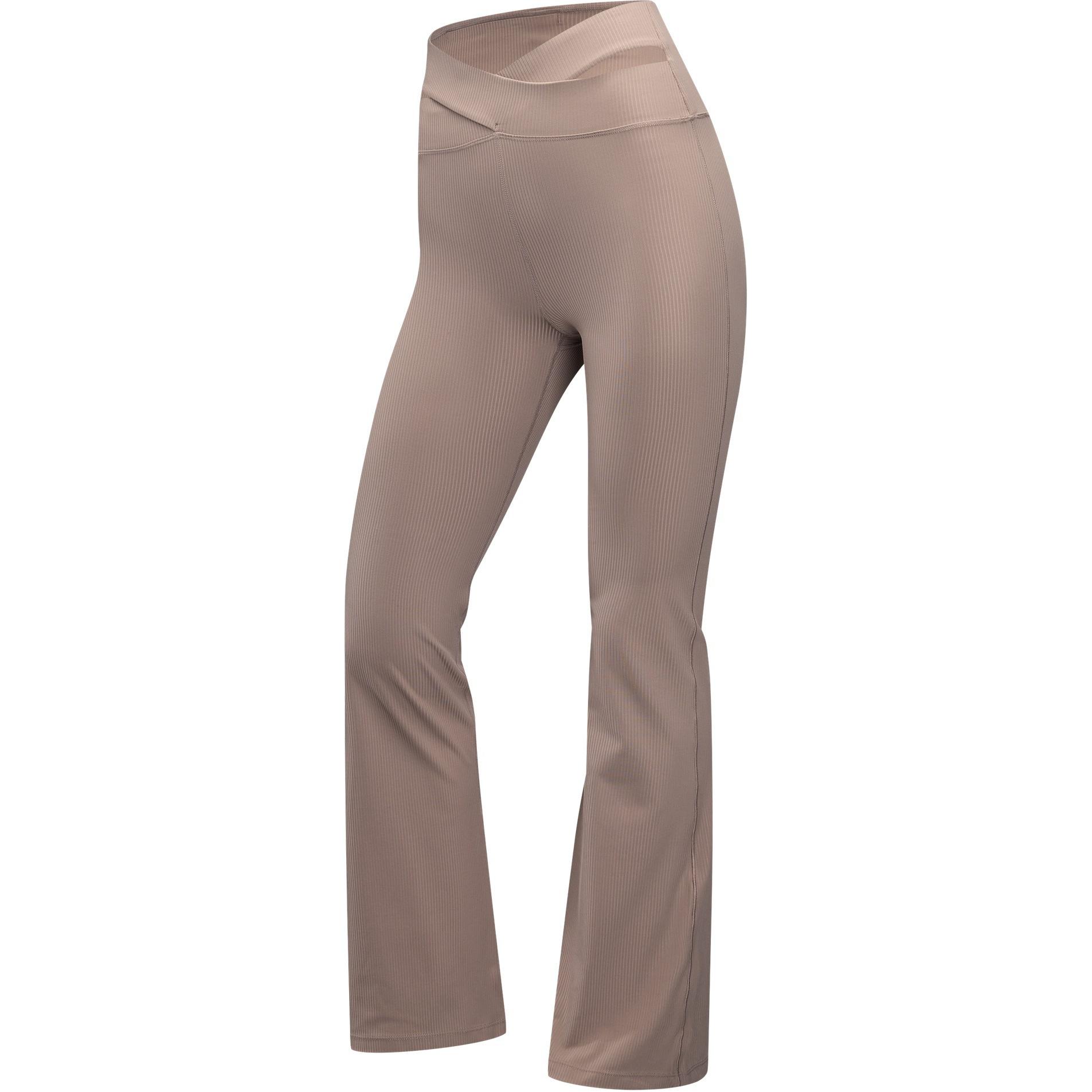 

Nike Женские повседневные брюки Zenvy Dri-Fit Rib Ferret Brown/Black/White