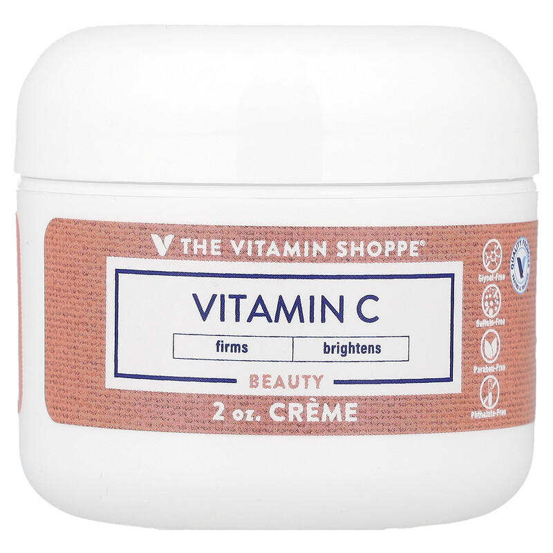 

The Vitamin Shoppe, Витамин C, 2 унции