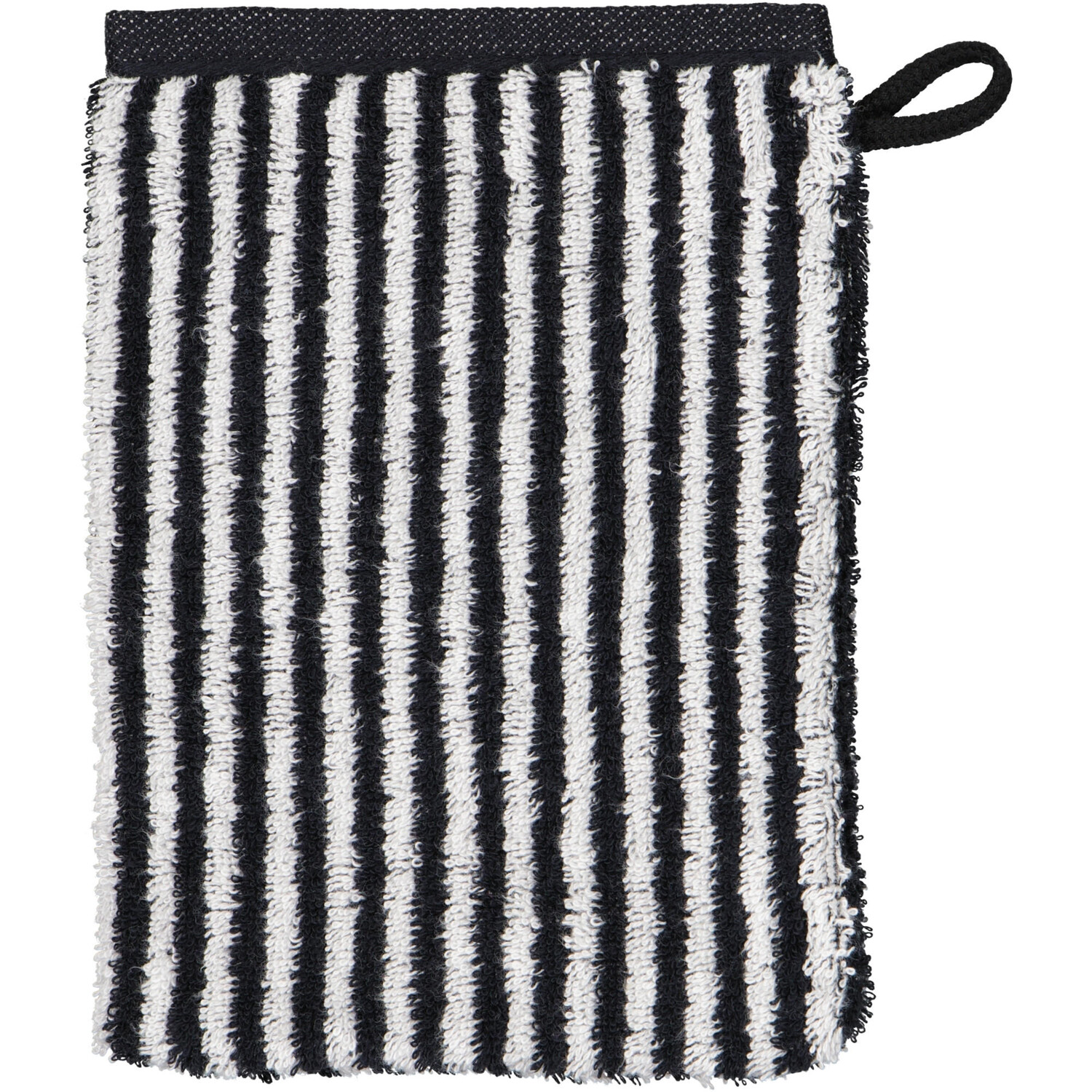 

Мочалка zoom stripes 121 черная Cawoe, черный