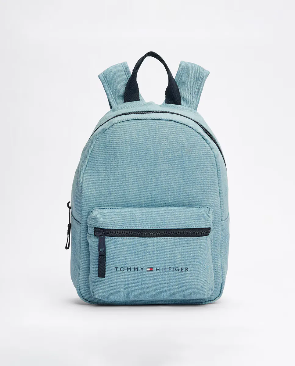 

Джинсовый рюкзак для мальчиков с передним карманом Tommy Hilfiger, синий