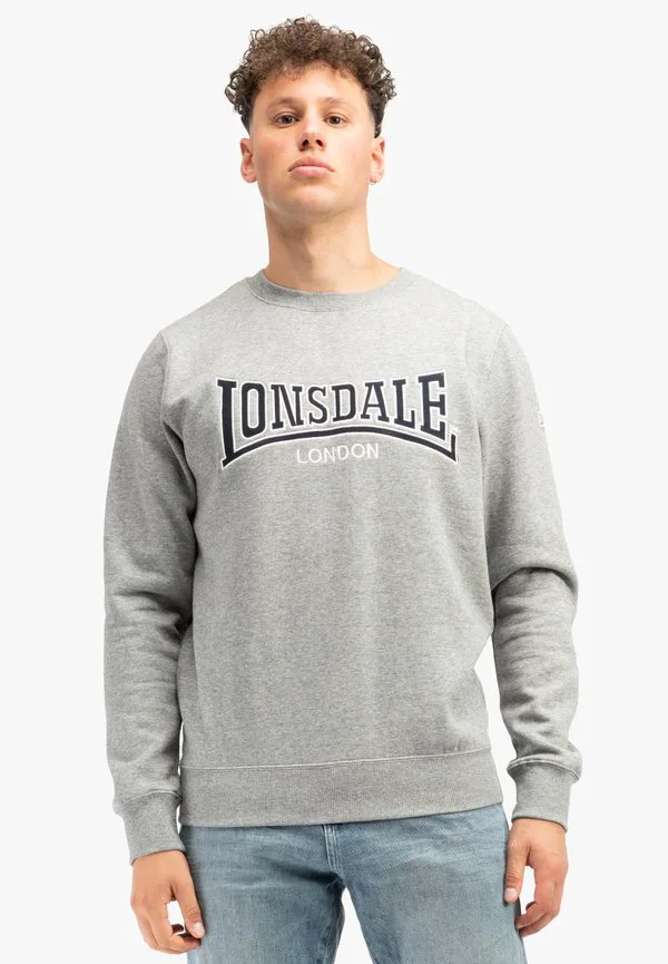 

Толстовка rundhals berger Lonsdale, Marl Grey, Серый, Толстовка rundhals berger Lonsdale, Marl Grey