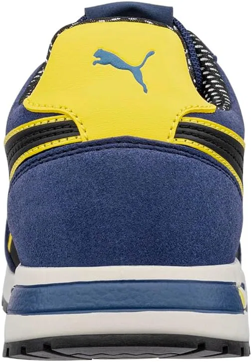 PUMA Safety Rider Blue Low SB E PS FO HRO SR Легкие дышащие защитные ботинки EH, унисекс, нескользящая подошва из стекловолокна без металлических вставок — фото 4
