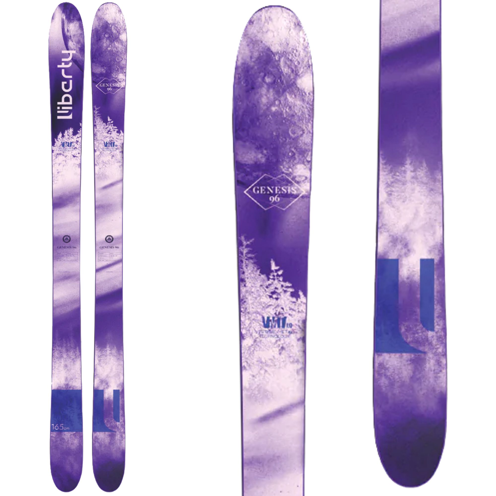 

Женские лыжи Genesis 96, размер 24 Liberty Skis, One Color