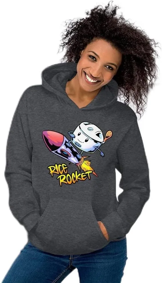Худи унисекс Rice Rocket Generic, Dark Heather