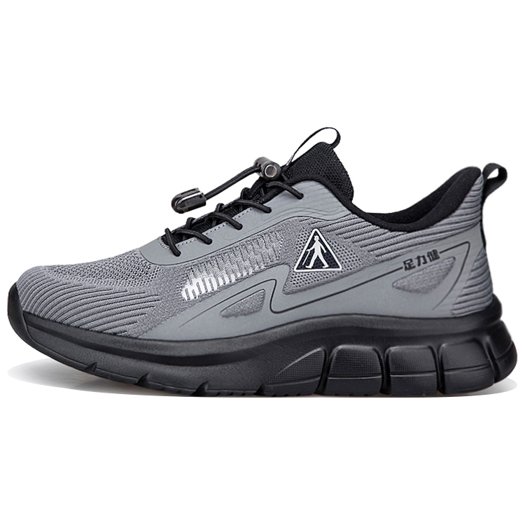 

Спортивная обувь для пожилых Cushioning Slip Resistant Abrasion Resistant Breathable Coverage Support Balance Lightweight ZULIZ, черный серый