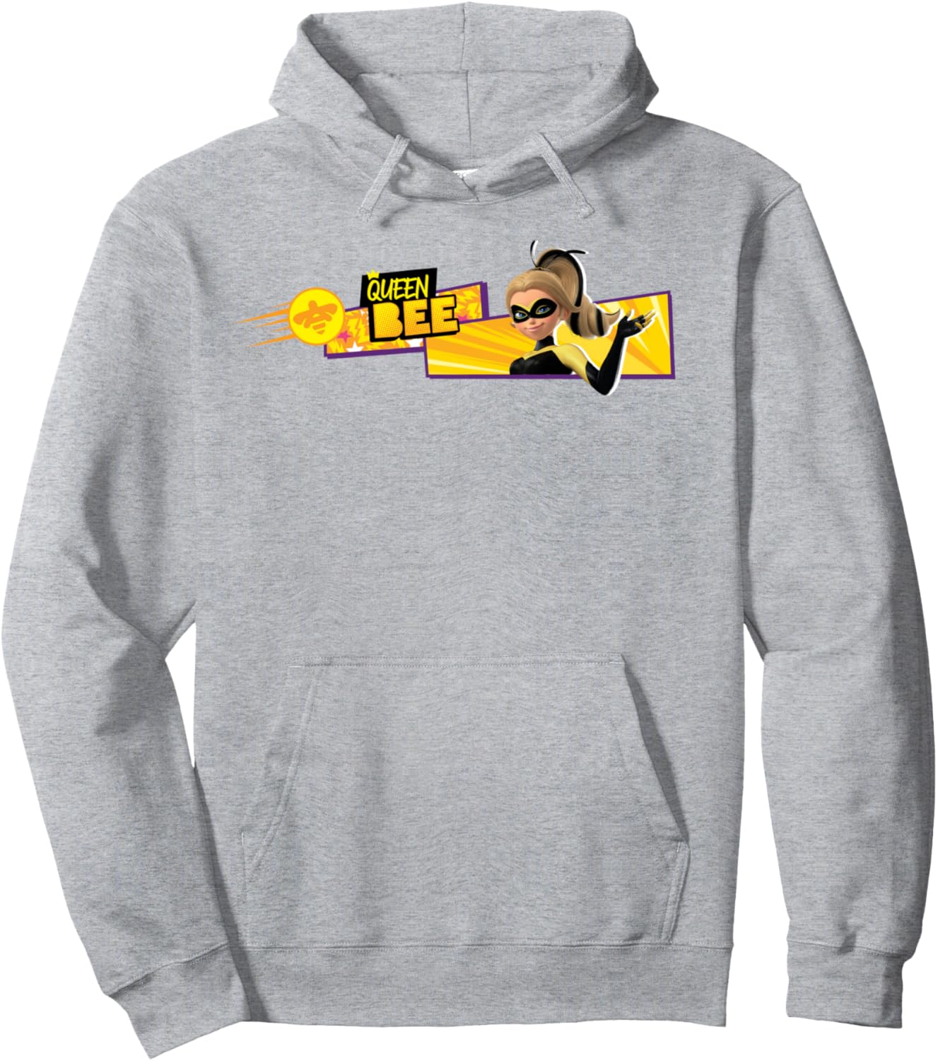 

Худи «Королева пчел» из коллекции «Чудеса» Miraculous, серый