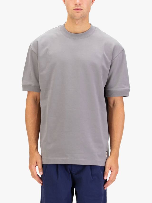 

Футболка Kings Crown с коротким рукавом Regular Fit из хлопковой смеси LUKE 1977, Concrete