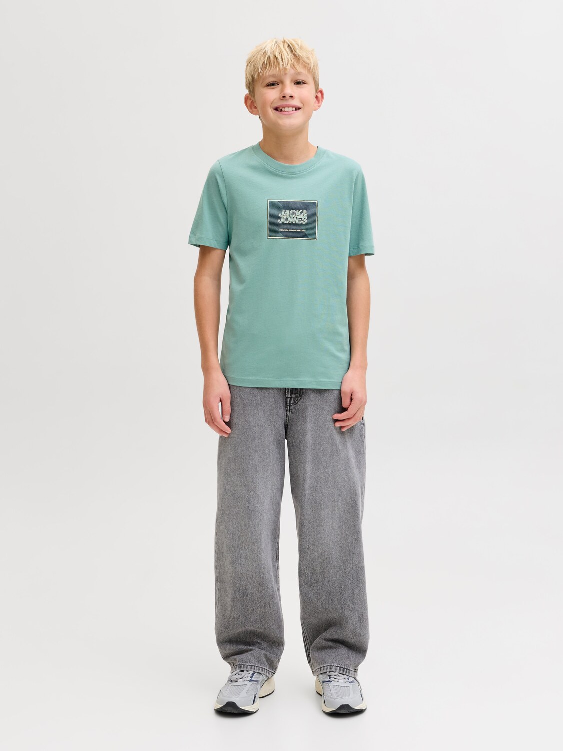 Jack & Jones Junior Футболка в цвете мяты — фото 4