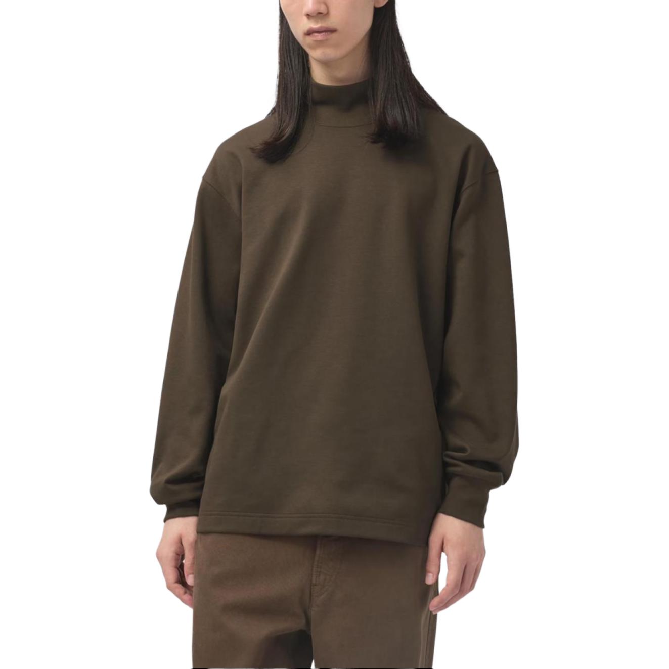 U Collection Футболка унисекс темная умбра UNIQLO — фото 2