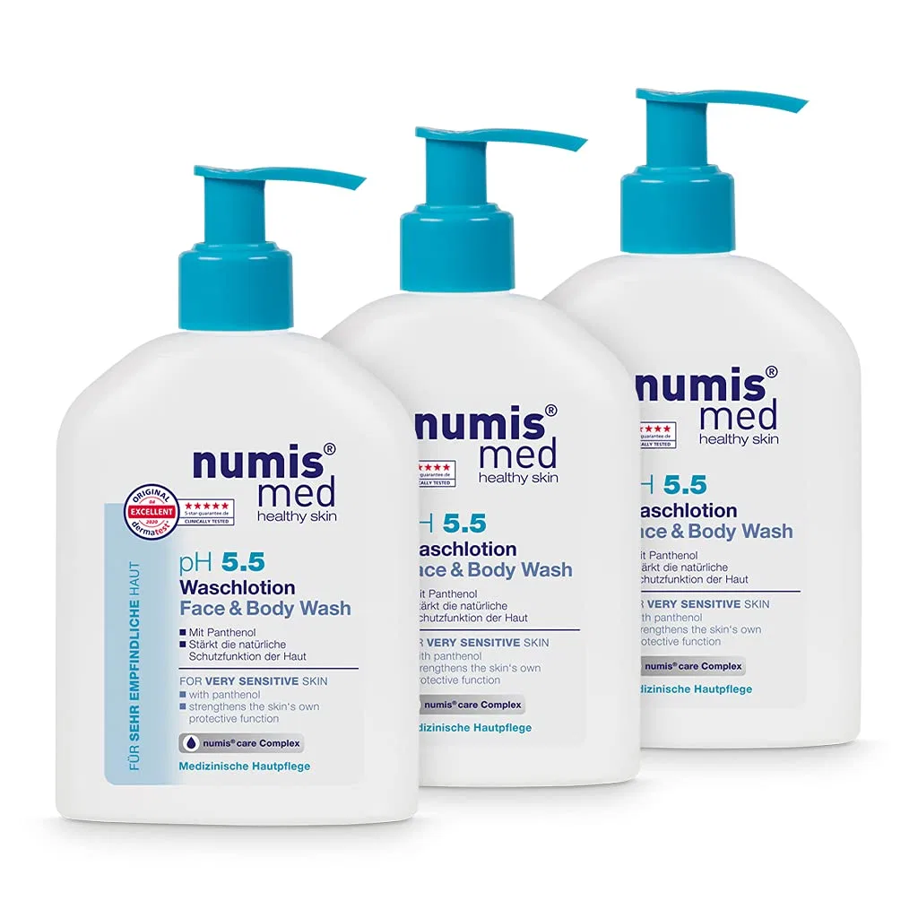 Лосьон Numis Med — Для мытья pH . , упаковка из ., для очень чувствительной кожи, веганский, 200 мл