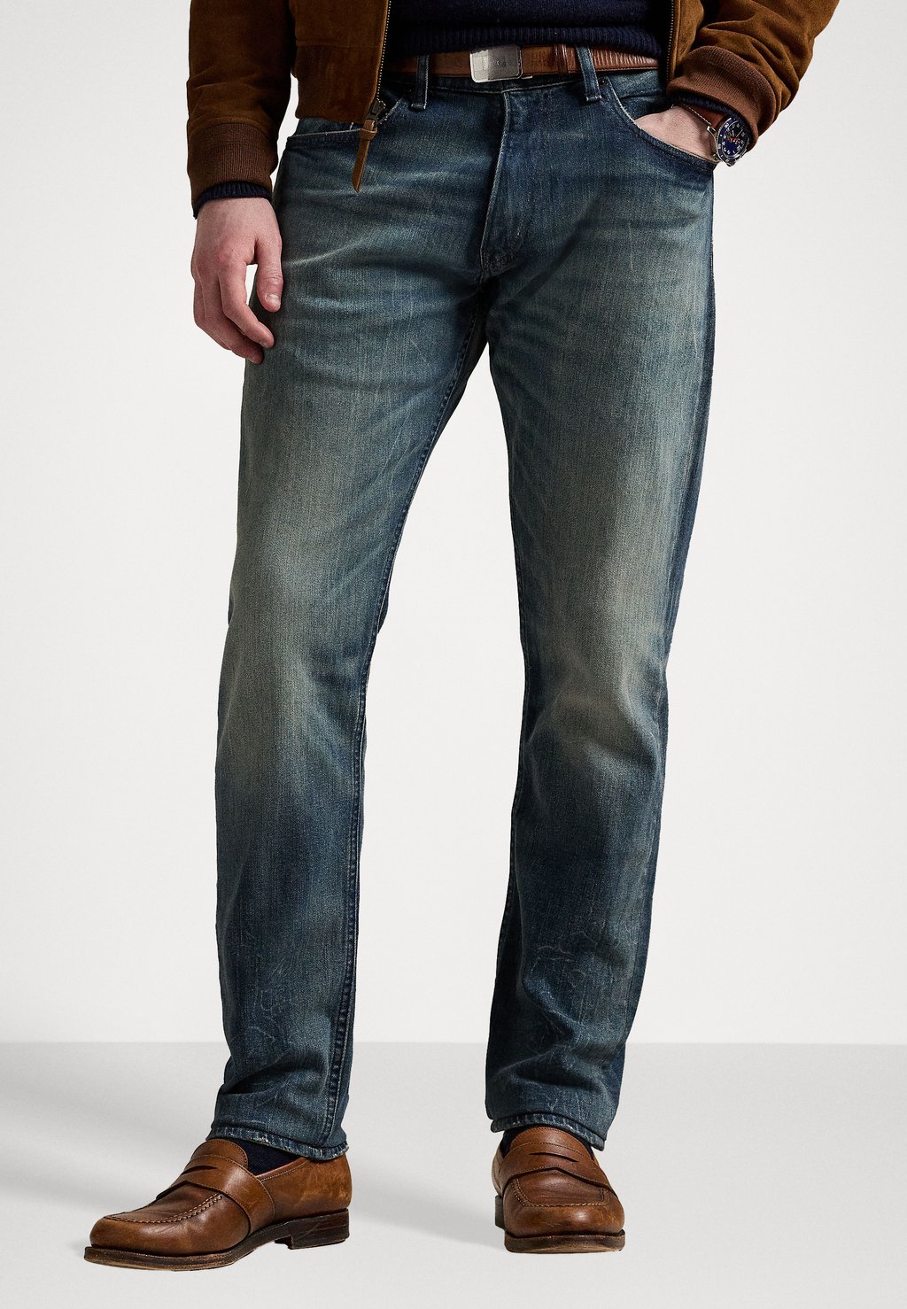 

Джинсы облегающего кроя PARKSIDE ACTIVE SLIM TAPER JEAN Polo Ralph Lauren, синий