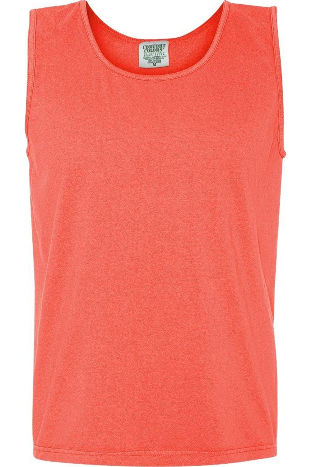 

Плотная майка Comfort Colors, окрашенная в готовом виде, цвет neon red orange