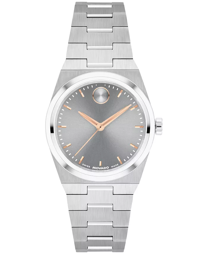 

Женские часы Bold Quest со швейцарским кварцевым механизмом в корпусе из нержавеющей стали, 28 мм Movado