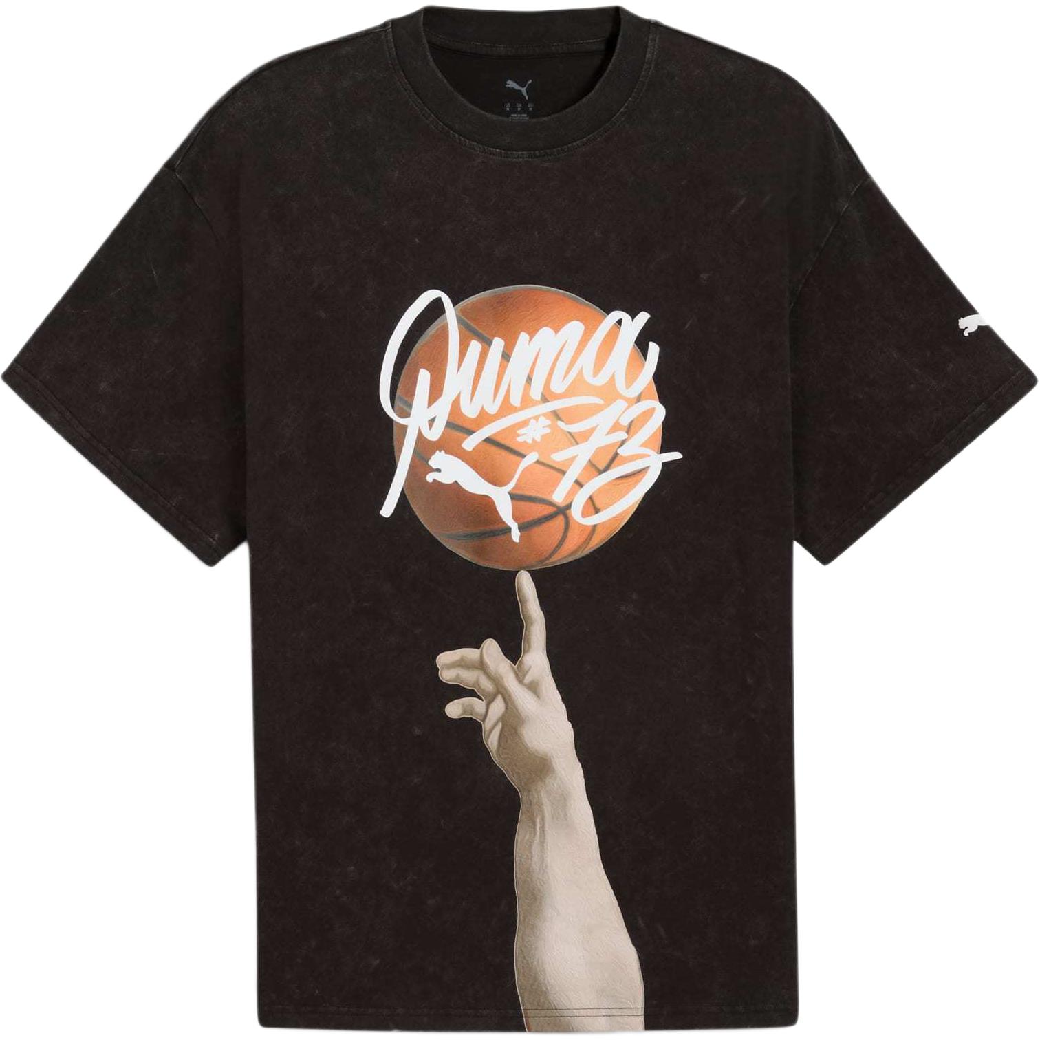 

Футболка баскетбольная dylan exhibit для мужчин PUMA, черный