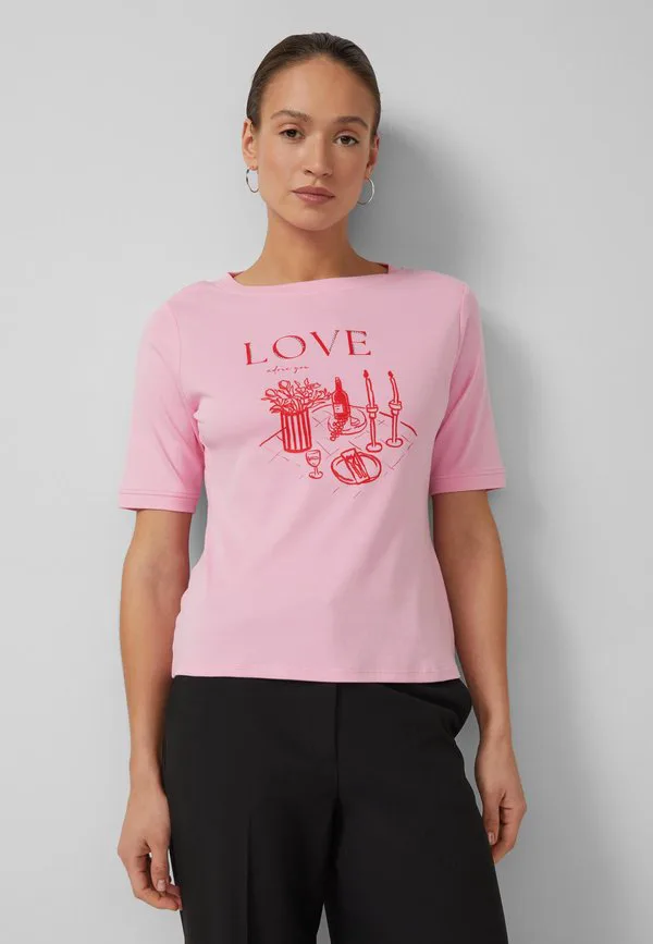 

Футболка с принтом S.Oliver, Rosa, Хаки, Футболка с принтом S.Oliver, Rosa