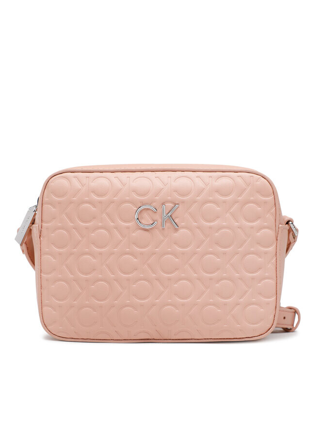 

Наплечная сумка Calvin Klein Re-Lock Camera Bag Emb Mono K60K610199, розовый