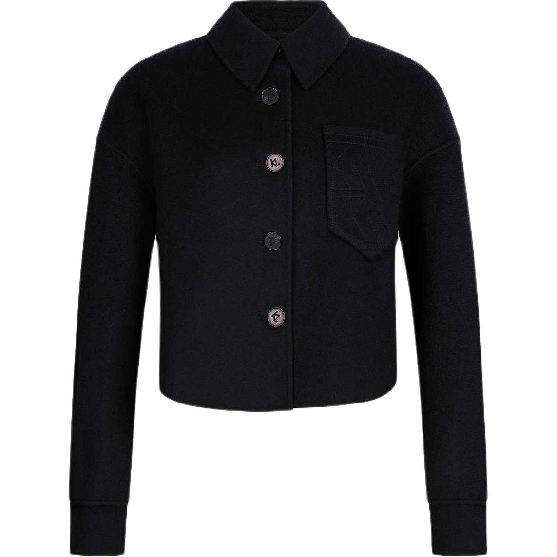 

KARL LAGERFELD / Karl Lagerfeld Jeans Пальто KARL LAGERFELD черное женское, Black
