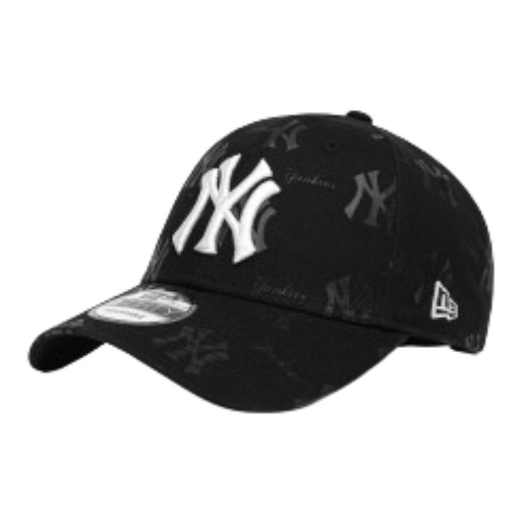 

New Era Хлопковая бейсболка унисекс черная, Black