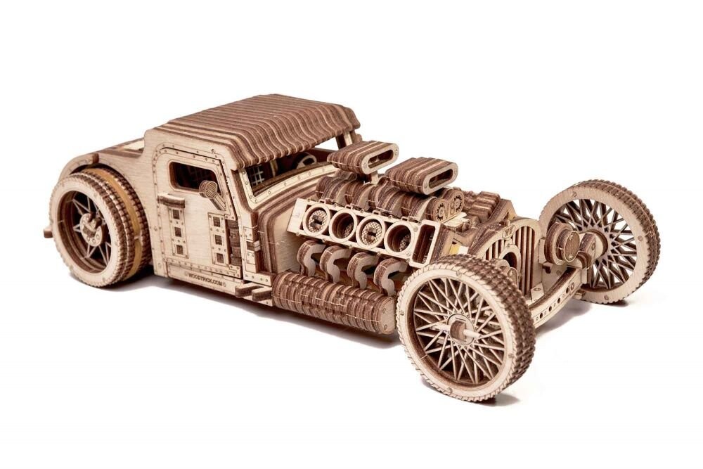 

Механический пазл Woodtrick 3D Hot Rod Wood Trick
