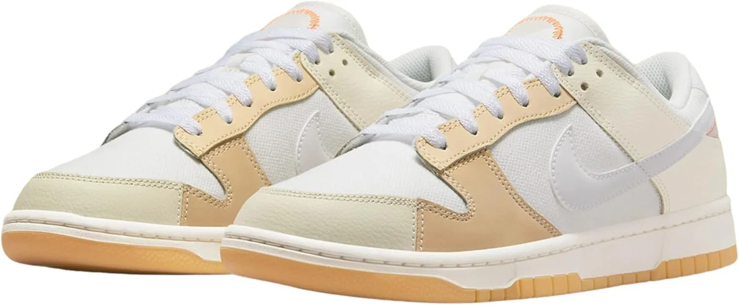 Кроссовки мужские Nike Dunk Low, белый/парусный/белый/сэнддрифт — фото 3
