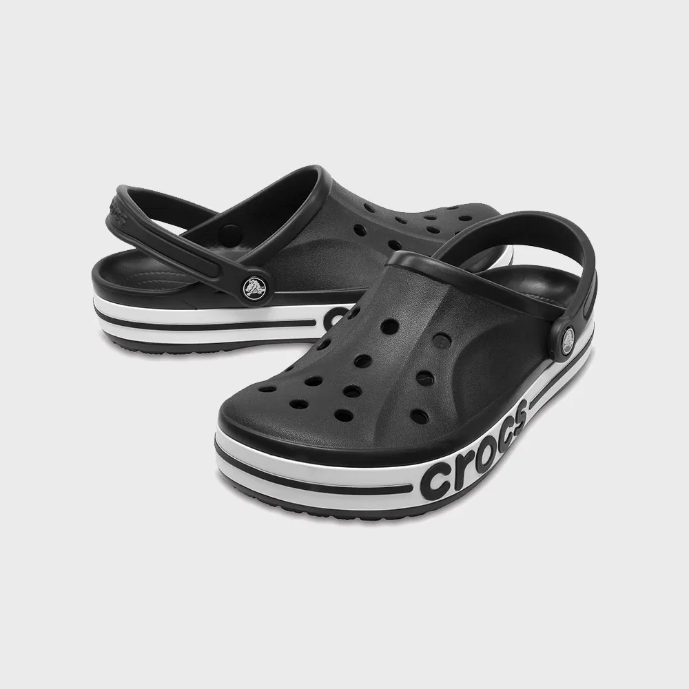 Мужские клоги BayaBand Clog Black/White от Crocs