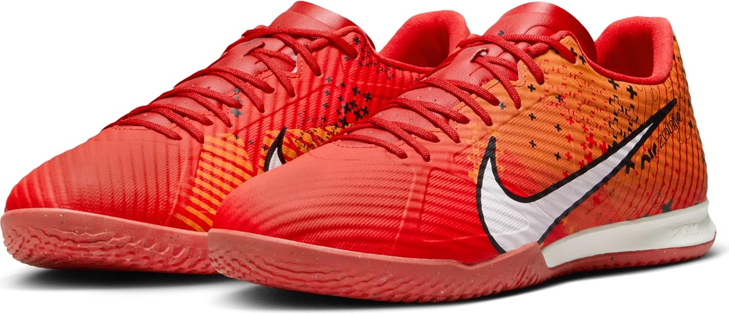Мужские футбольные низкие кроссовки Nike, Lt Crimson Pale Ivory Bright Mandarin — фото 3