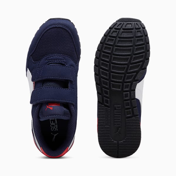 Маленькие дети не любят кроссовки St Runner V4 Mesh Puma, синий — фото 4