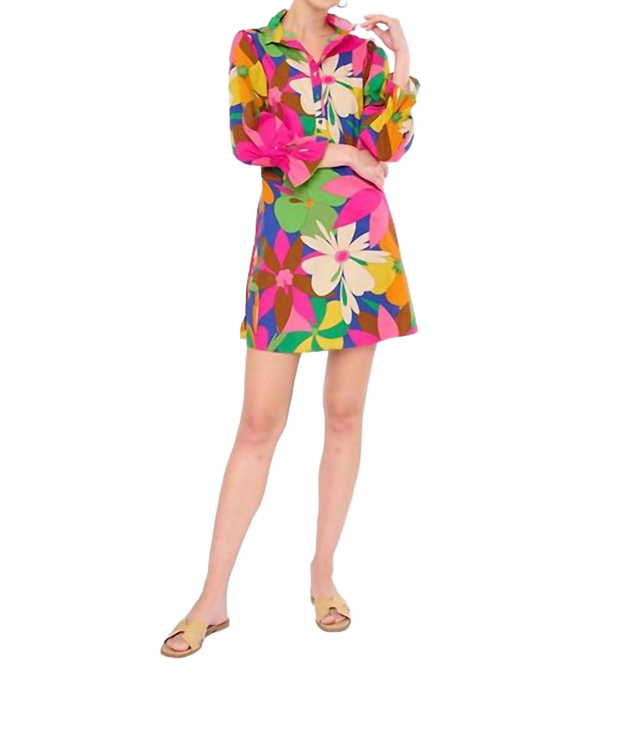 

Платье Adelina с застежкой на пуговицах в стиле "Ветряная мельница" Flora Bea, Windmill