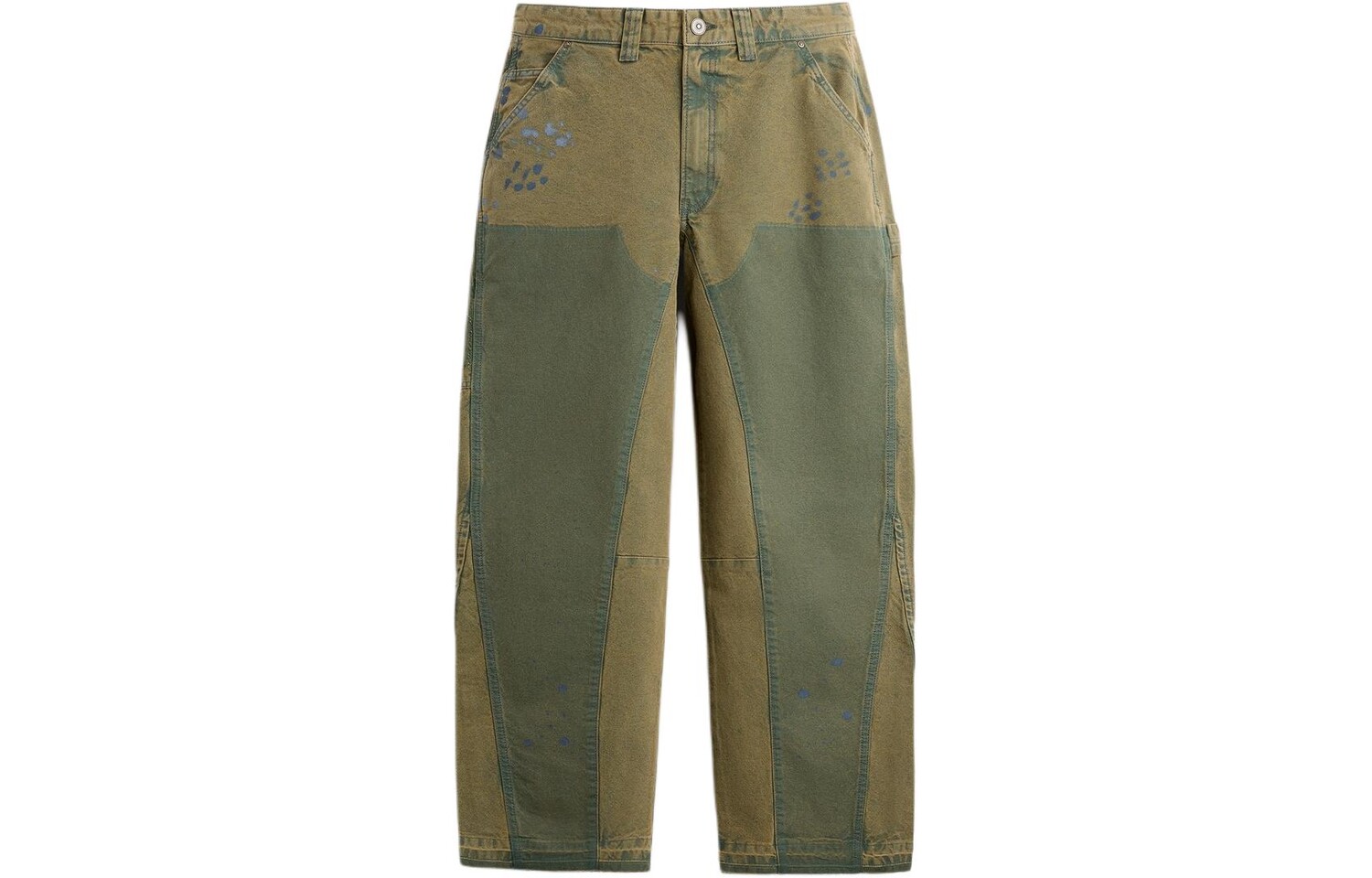 

Джинсы мужские зеленые Zara, зеленый