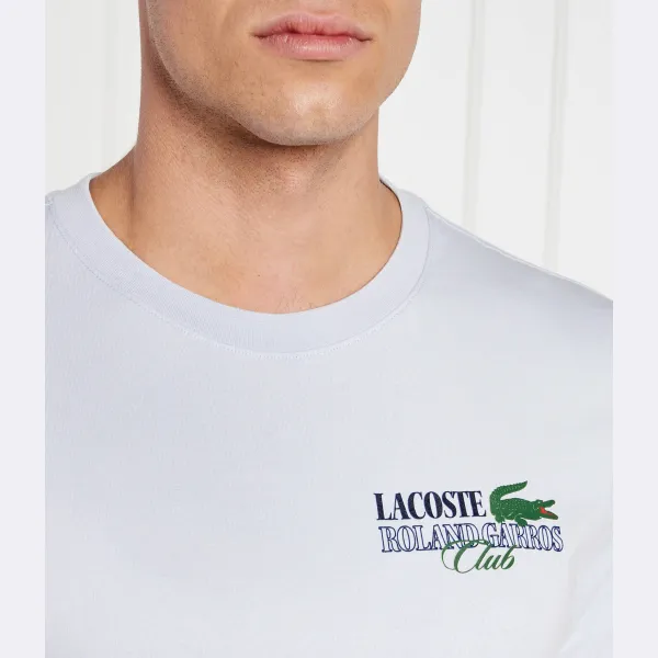Футболка стандартного кроя Lacoste x roland garros edition Lacoste, синий — фото 2