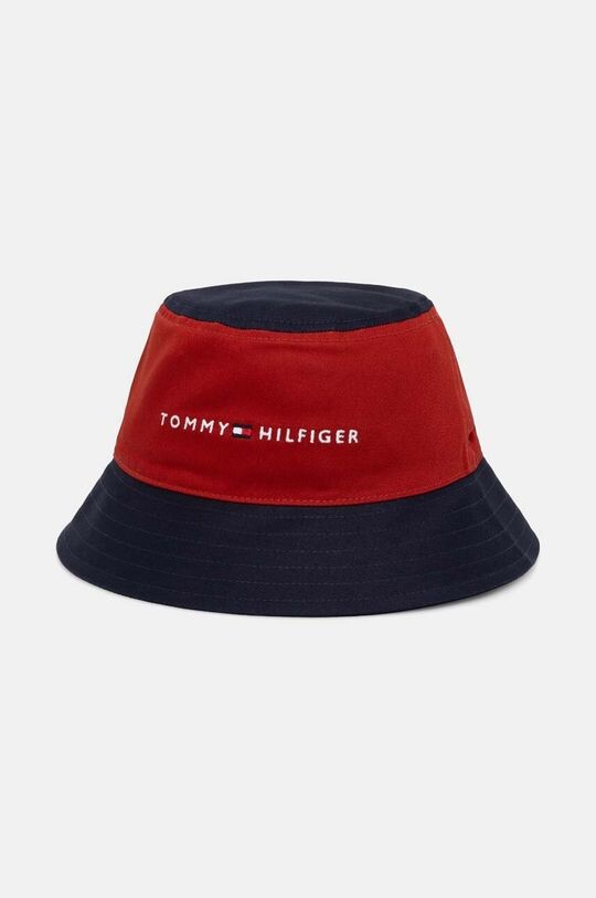 

Детская хлопковая шапка Tommy Hilfiger, темно-синий