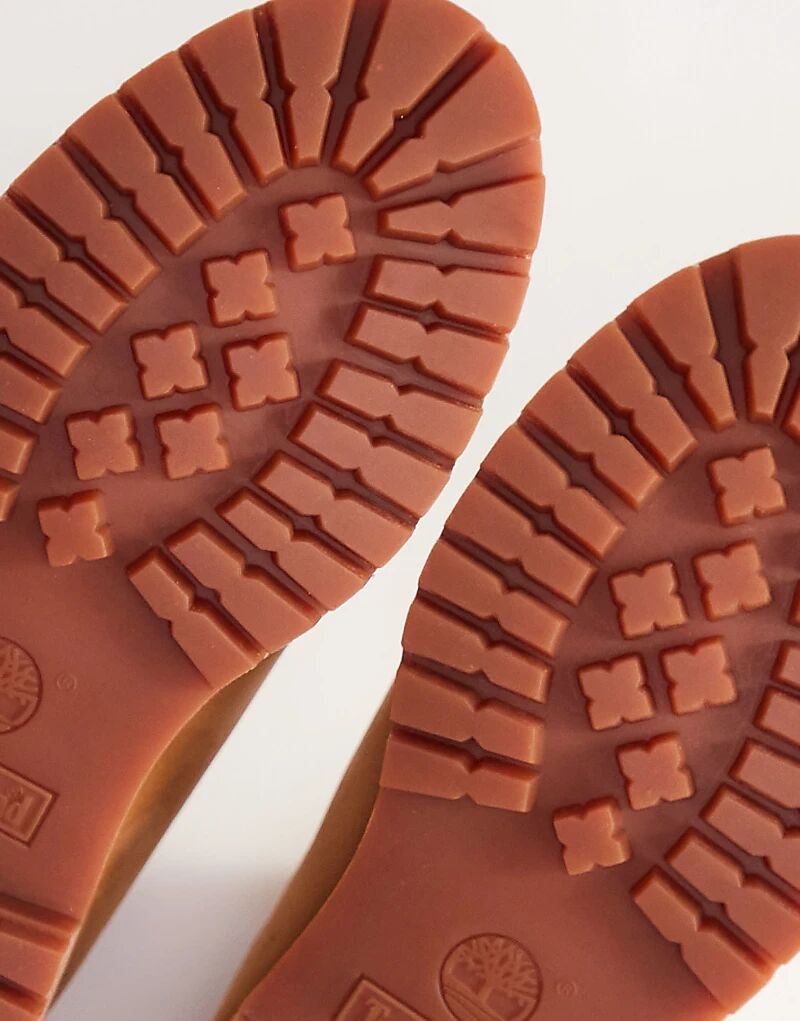 Мужские ботинки Timberland из нубука, пшенично-коричневый — фото 4