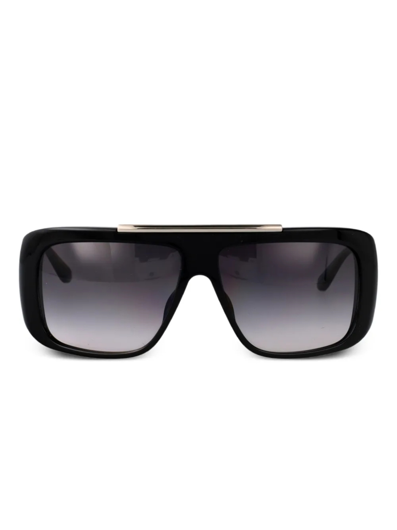 

Alexander McQueen Eyewear oversized square солнцезащитные очки, черный