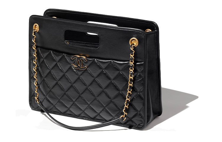 CHANEL Повседневная сумка через плечо из состаренной телячьей кожи — фото 2