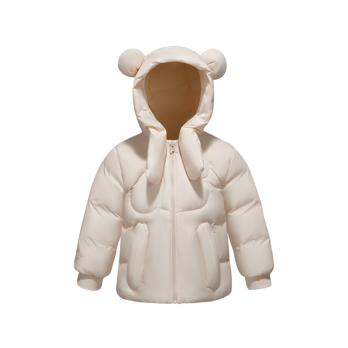 

Куртка-пуховик x SEUNGYOUN KIM для детей 3-7 лет FILA KIDS, shell bright желтый розовый