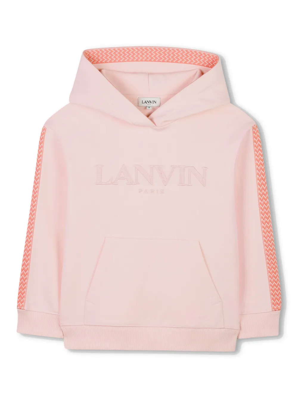 

Худи с логотипом Lanvin Enfant, розовый