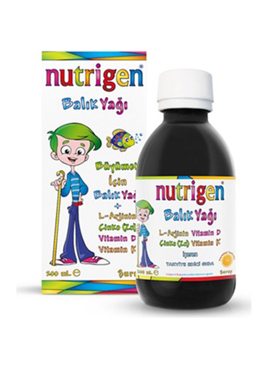 

Nutrigen Омега 3 Сироп с рыбьим жиром 200 мл