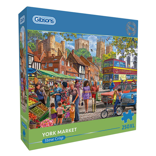 

Пазлы Gibsons – York Market – 250Xl Piece Jigsaw Puzzle