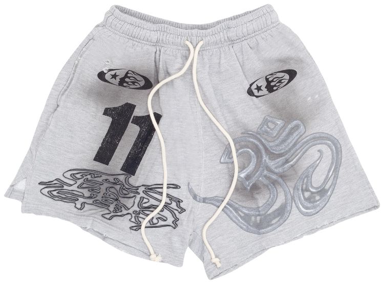 

Шорты Hellstar Yoga Shorts 'Grey', серый