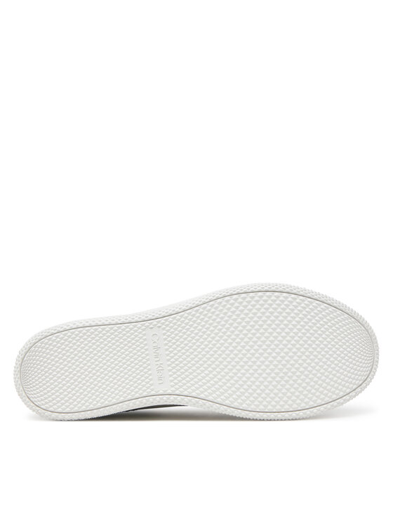 Кроссовки Low Top Lace Up Tmbl Lth HM0HM01803 Calvin Klein, бежевый — фото 4