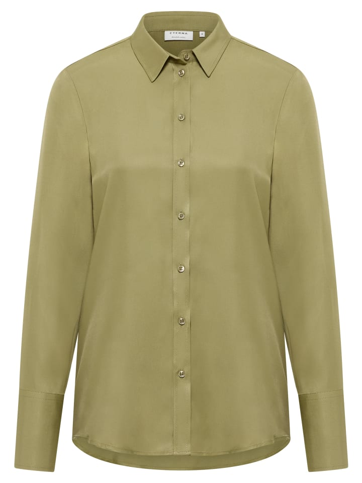 

Блузка REGULAR FIT оливкового цвета Eterna