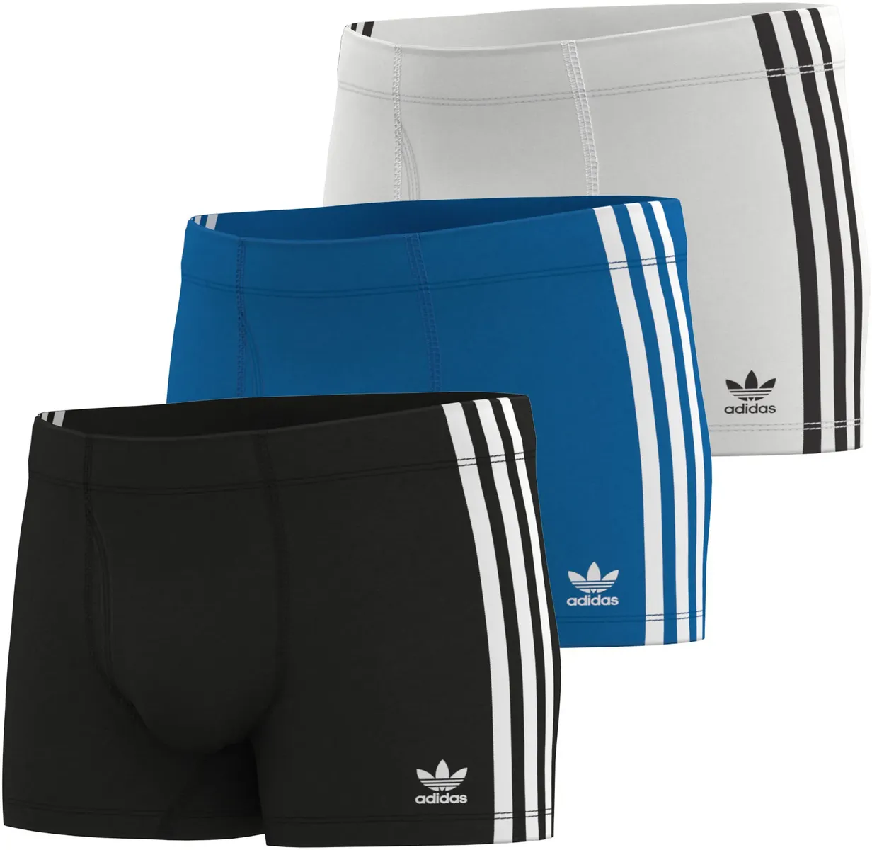 

Adidas Originals Boxer "Comfort Flex Cotton" (упаковка, 3 шт.), Real Cool Cotton, быстросохнущие и впитывающие влагу, цвет Sortiert