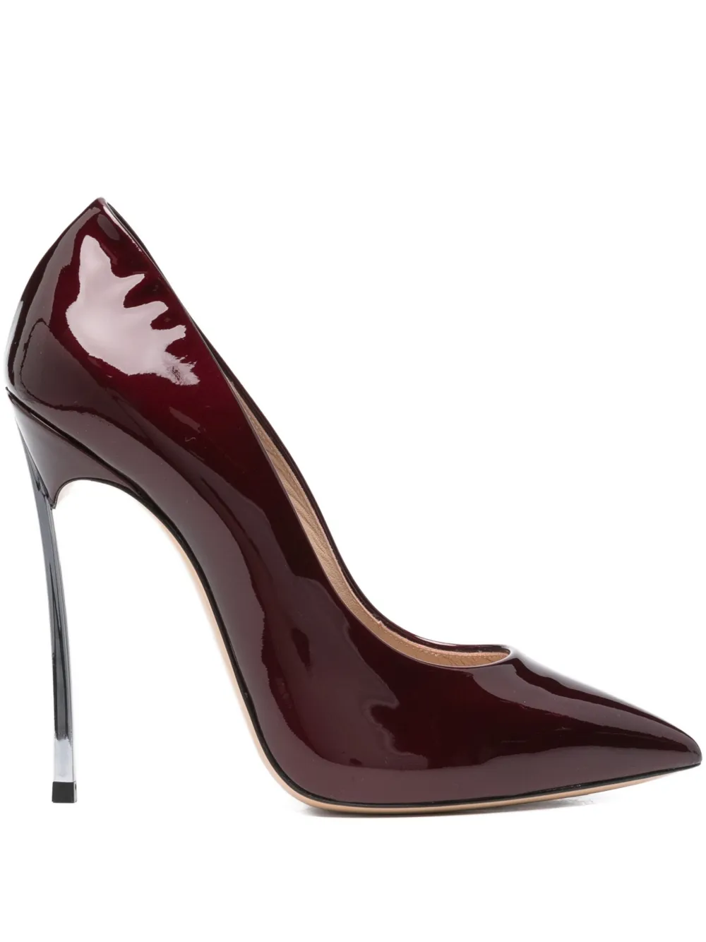 Туфли с заостренным носком Casadei, красный