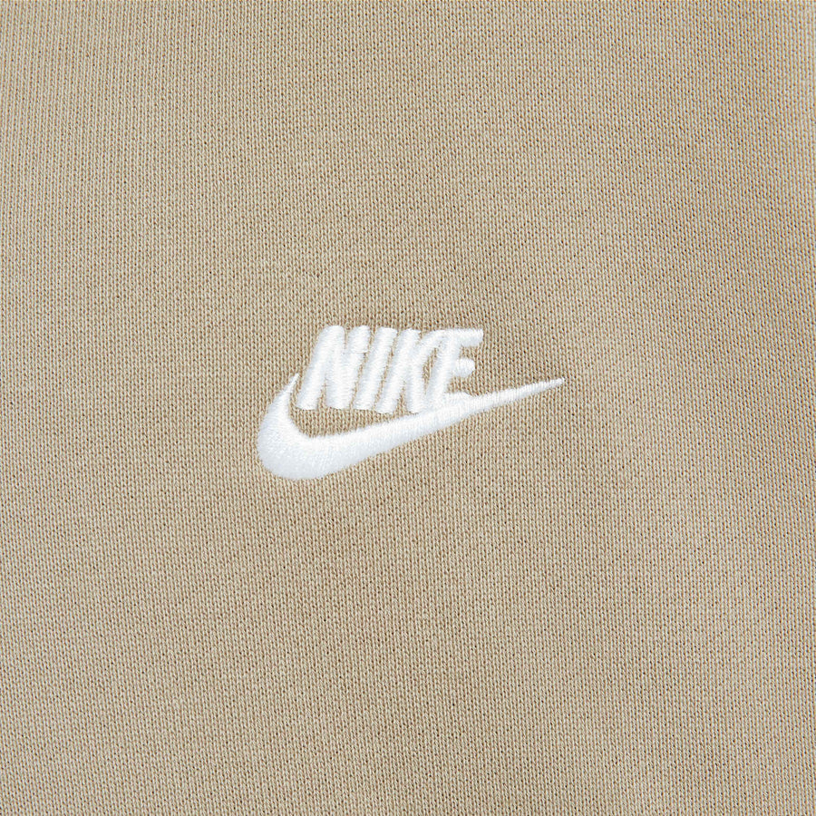 Худи Nike Club FT Oversized Po Hoodie 'Beige', бежевый — фото 4