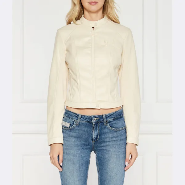 

Укороченная куртка Flame Guess, экрю